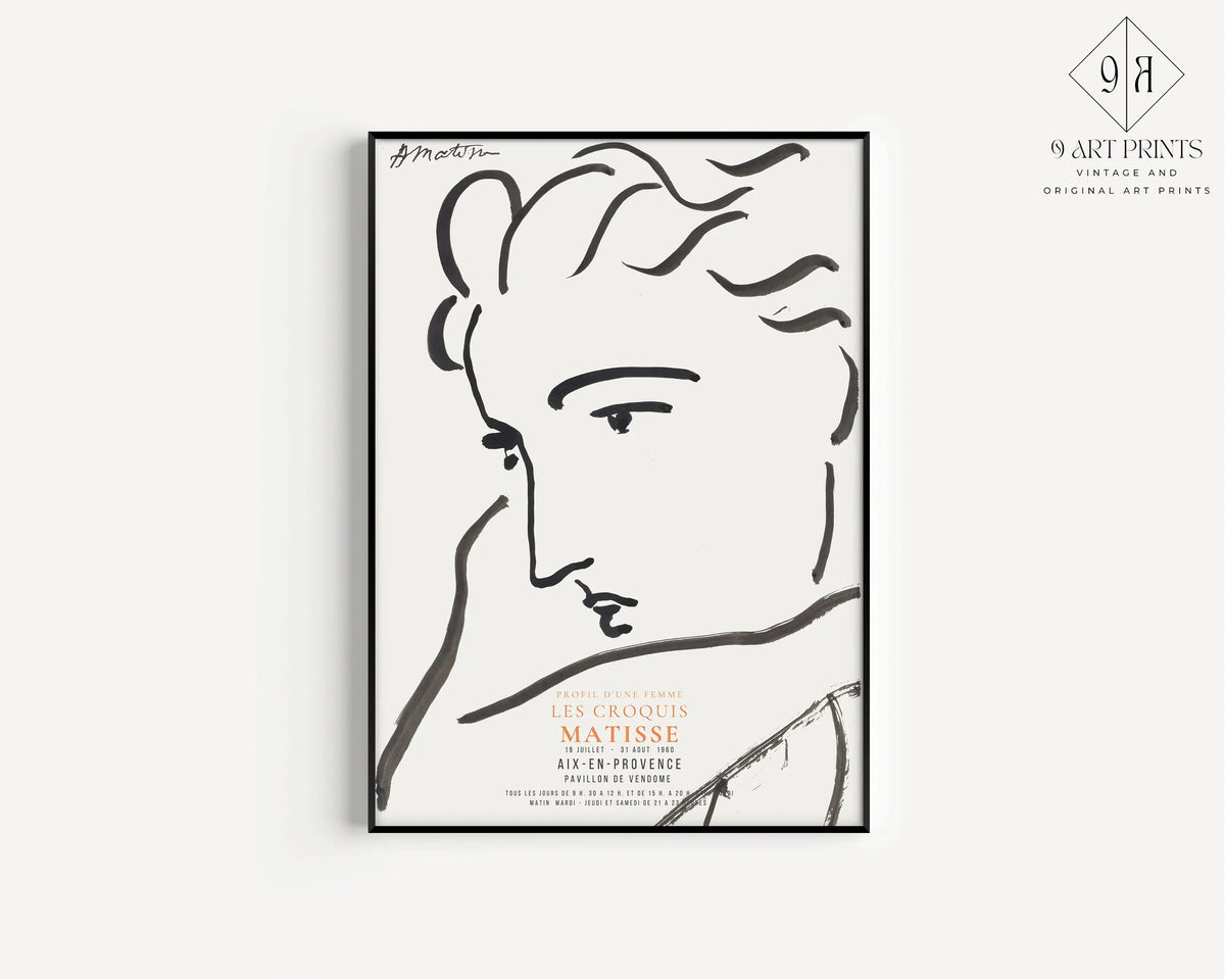 MUR DE DÉCLARATION | Blanc neutre Matisse, Leo Gestel, Picasso, Mondrian, Kandinsky (disponible encadré à la main ou sans cadre)