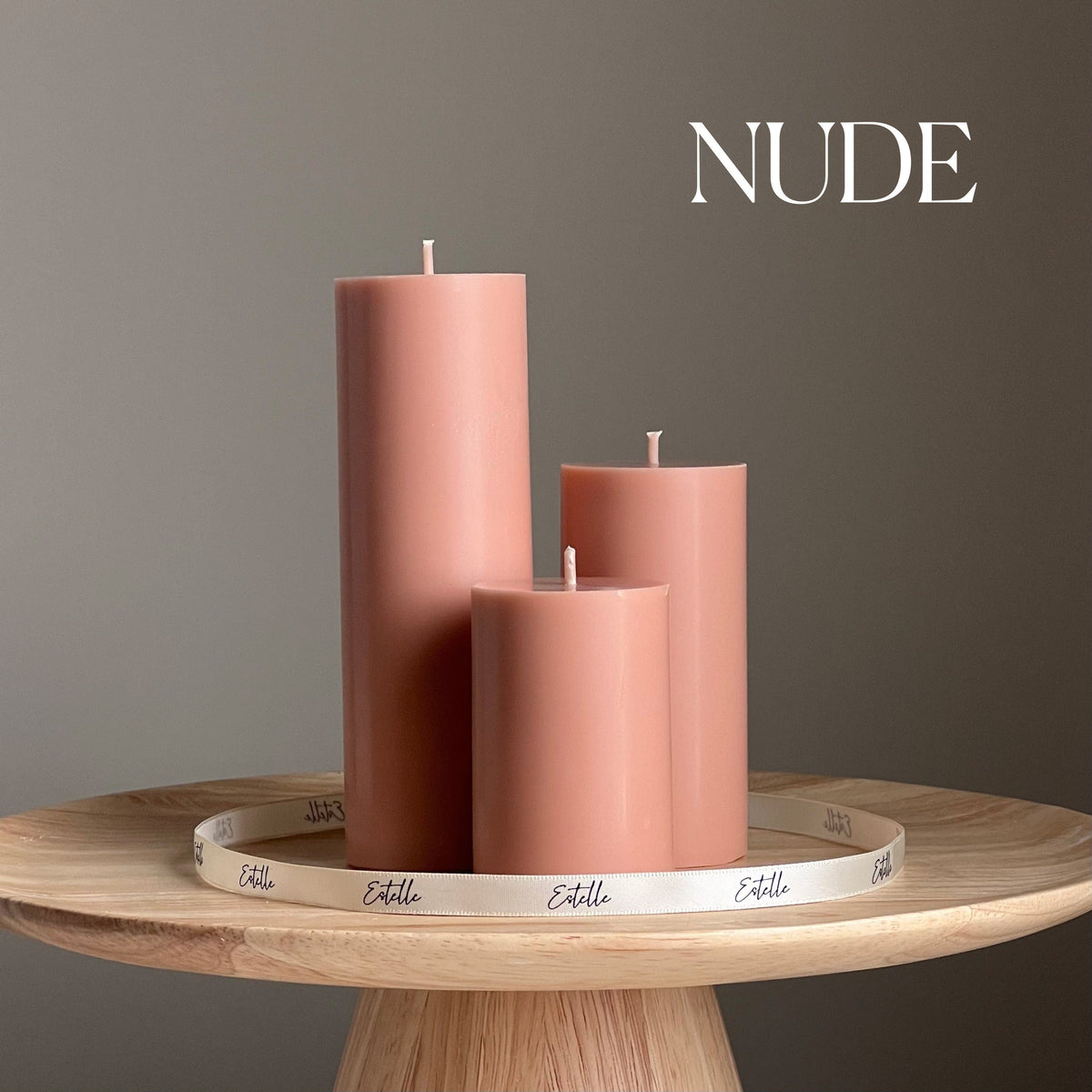 Small Classic Pillar Candle