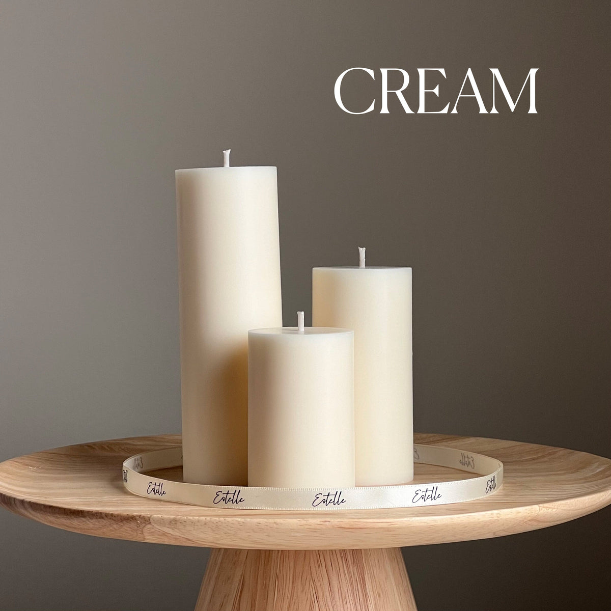 Small Classic Pillar Candle
