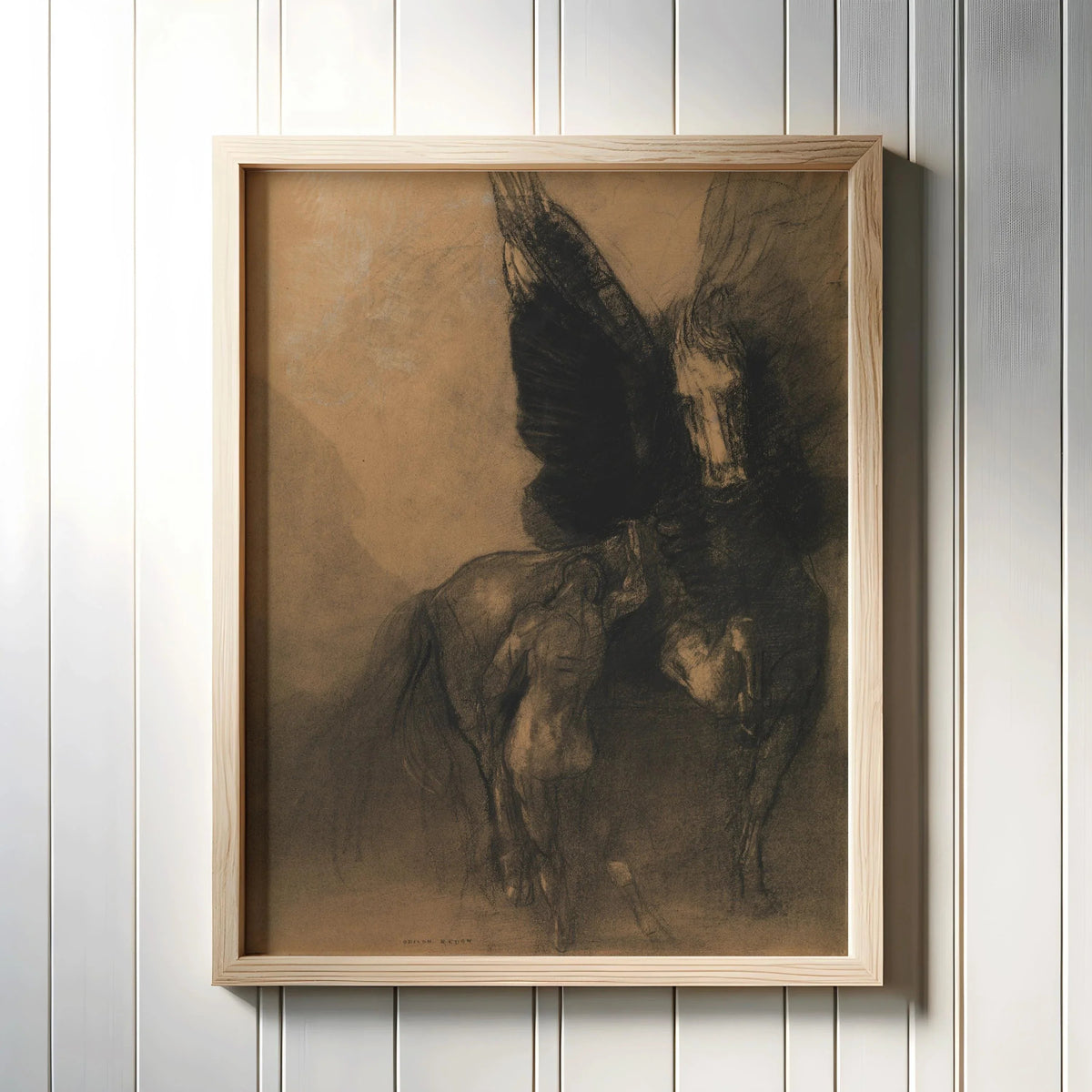 Art mural Visions Sombres : Collection d'estampes spirituelles mythiques