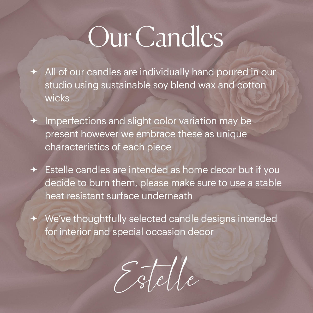 Tiny Column Soy Candle: Handmade Sculptural Home Decor