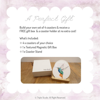 Gray Tabby Cat Coaster