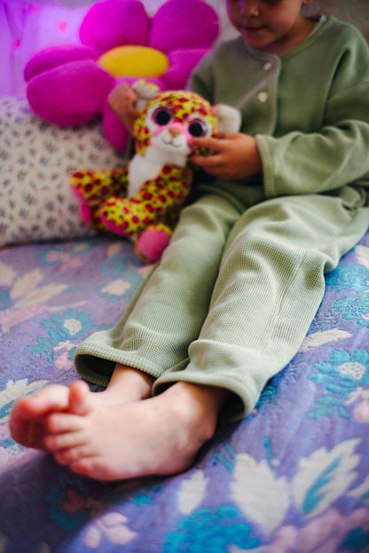 The Comfy Organic Cotton Trousers - GREENSTONE