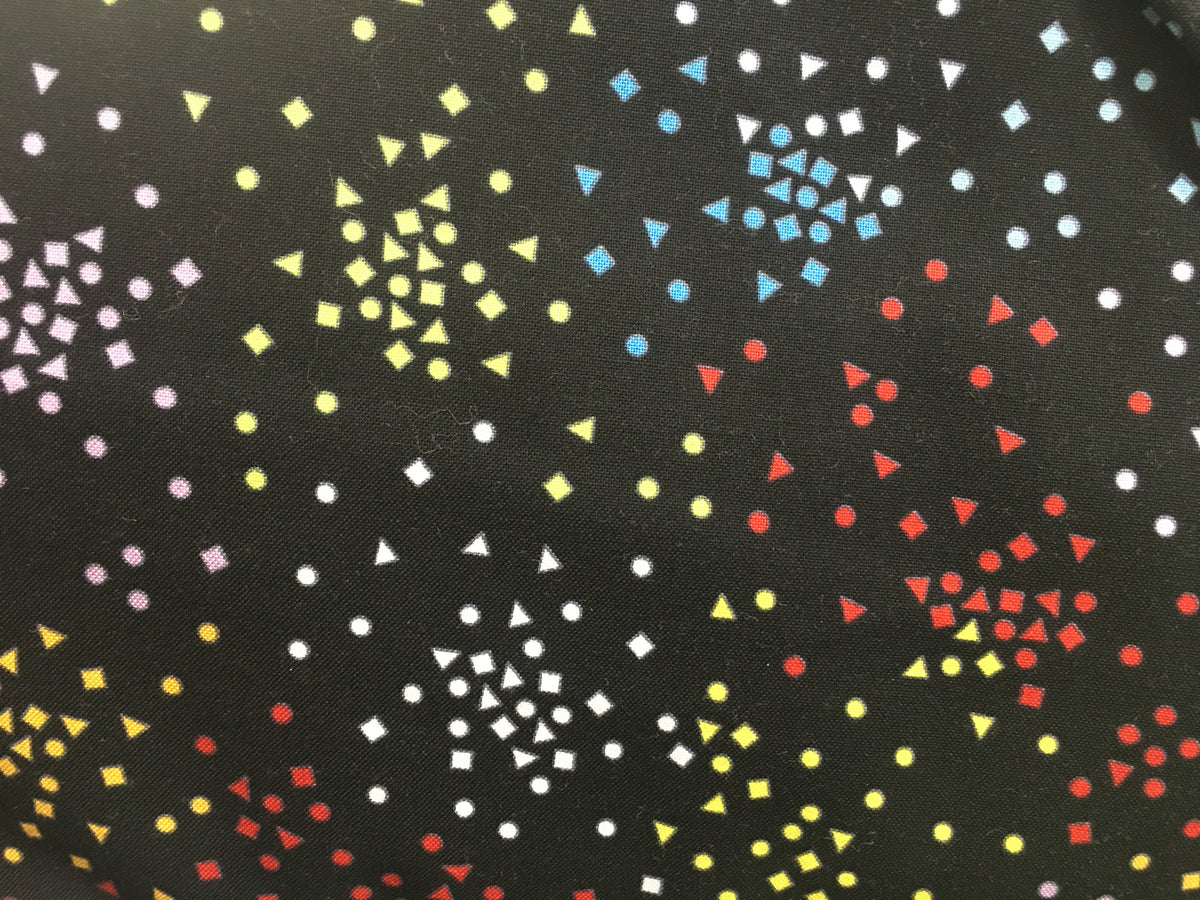 Wilmington Prints - Catmosphere - Confettis noirs