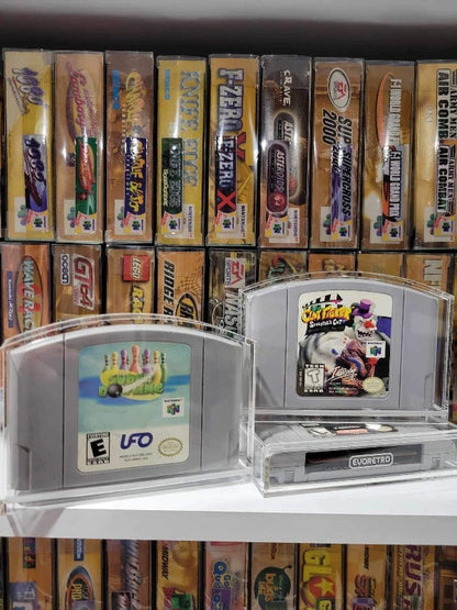 Acrylic Case for N64 Nintendo 64 Cartridge pack of 2
