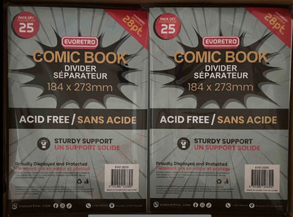EVORETRO Remets Comic Book Divider 28 PT