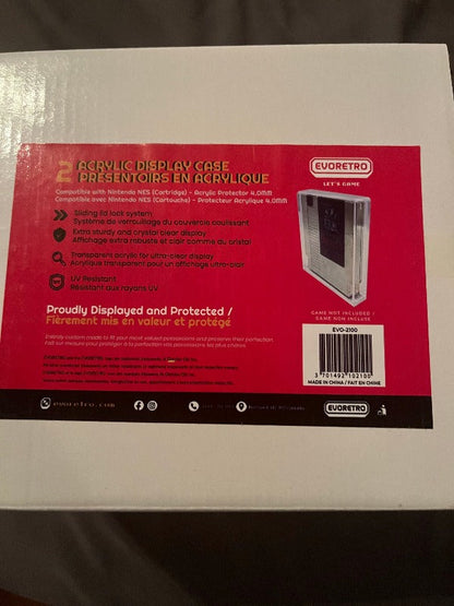 Nintendo NES (Cart) EVORETRO Acrylic - Pack of 2