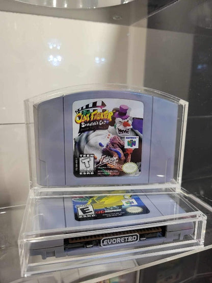 Acrylic Case for N64 Nintendo 64 Cartridge pack of 2