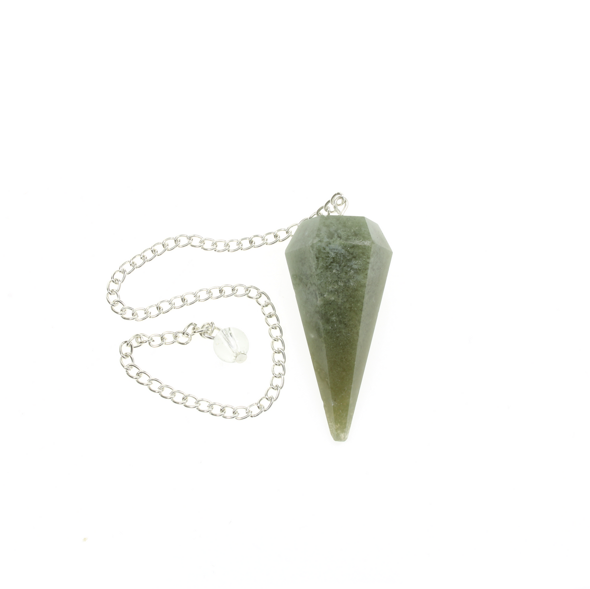 Bloodstone Pendulum 6 Facet & Bead - 3 Pack