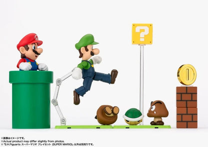 Super Mario - S.H.Figuarts - Super Mario Brothers Playset (Preorder Mar/Apr 2026)