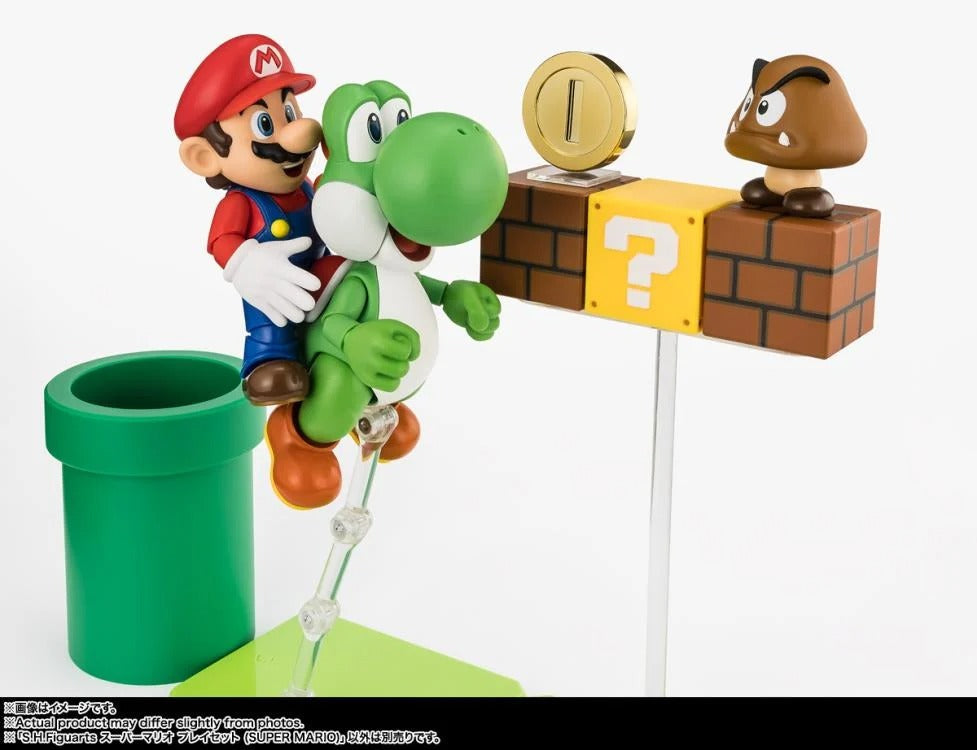Super Mario - S.H.Figuarts - Super Mario Brothers Playset (Preorder Mar/Apr 2026)