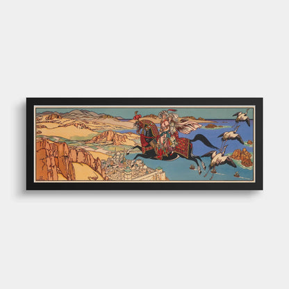 Ivan Bilibin 'A Thousand and One Nights' Fairytale Art Print