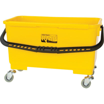 Seau de laveur de carreaux, jaune