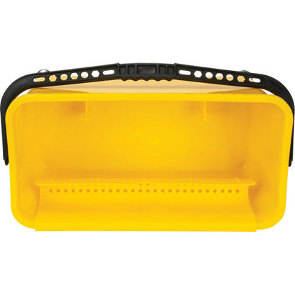 Seau de laveur de carreaux, jaune