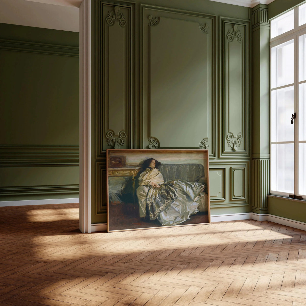 John Singer Sargent - NONCHALOIR | Famous Art (available handframed or unframed)