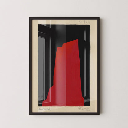 Karl Wiener - Monument | Art abstrait moderne (disponible encadré à la main ou non encadré)