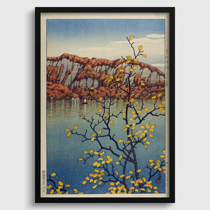 Kawase Hasui - Lake Towada Japanese Woodblock Print (Giclee)