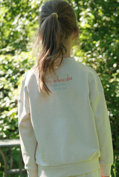 The Rain Crewneck - SOFT BEIGE