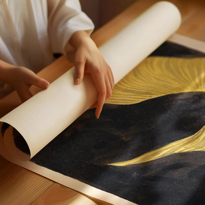Koloman Moser Art Nouveau Print: Loie Fuller Archangel Poster