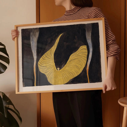 Koloman Moser Art Nouveau Print: Loie Fuller Archangel Poster