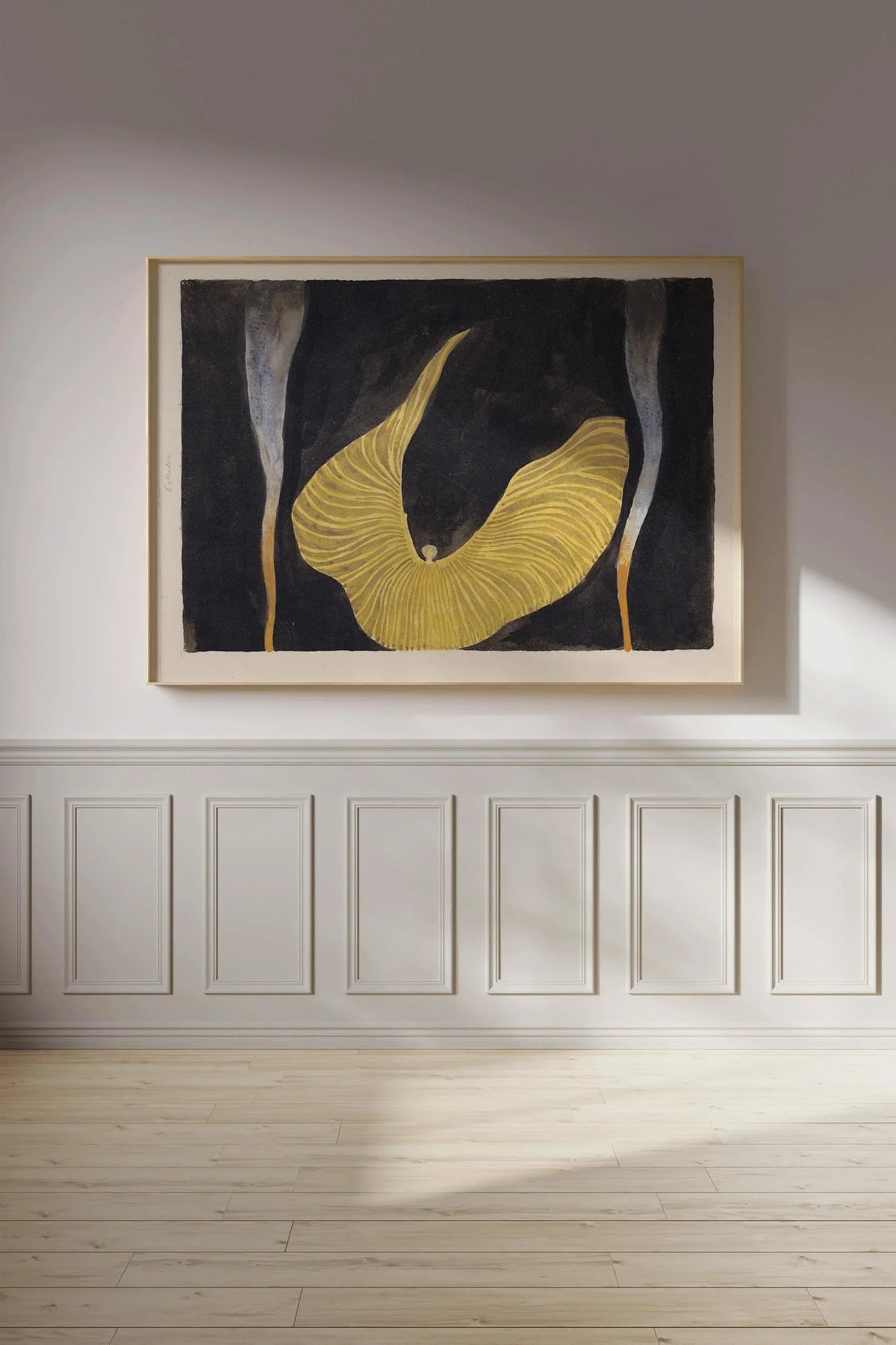 Koloman Moser Art Nouveau Print: Loie Fuller Archangel Poster