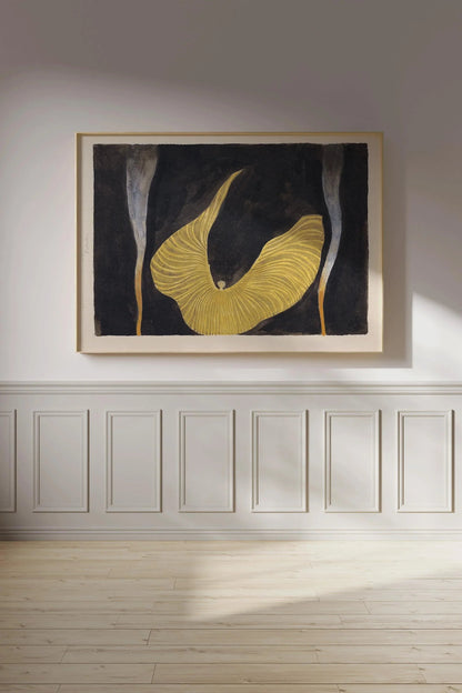 Koloman Moser Art Nouveau Print: Loie Fuller Archangel Poster