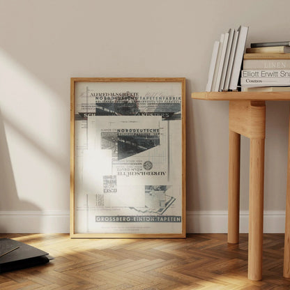 Kurt Schwitters Collage Art Print: Dadaist Constructivist (Framed Available)