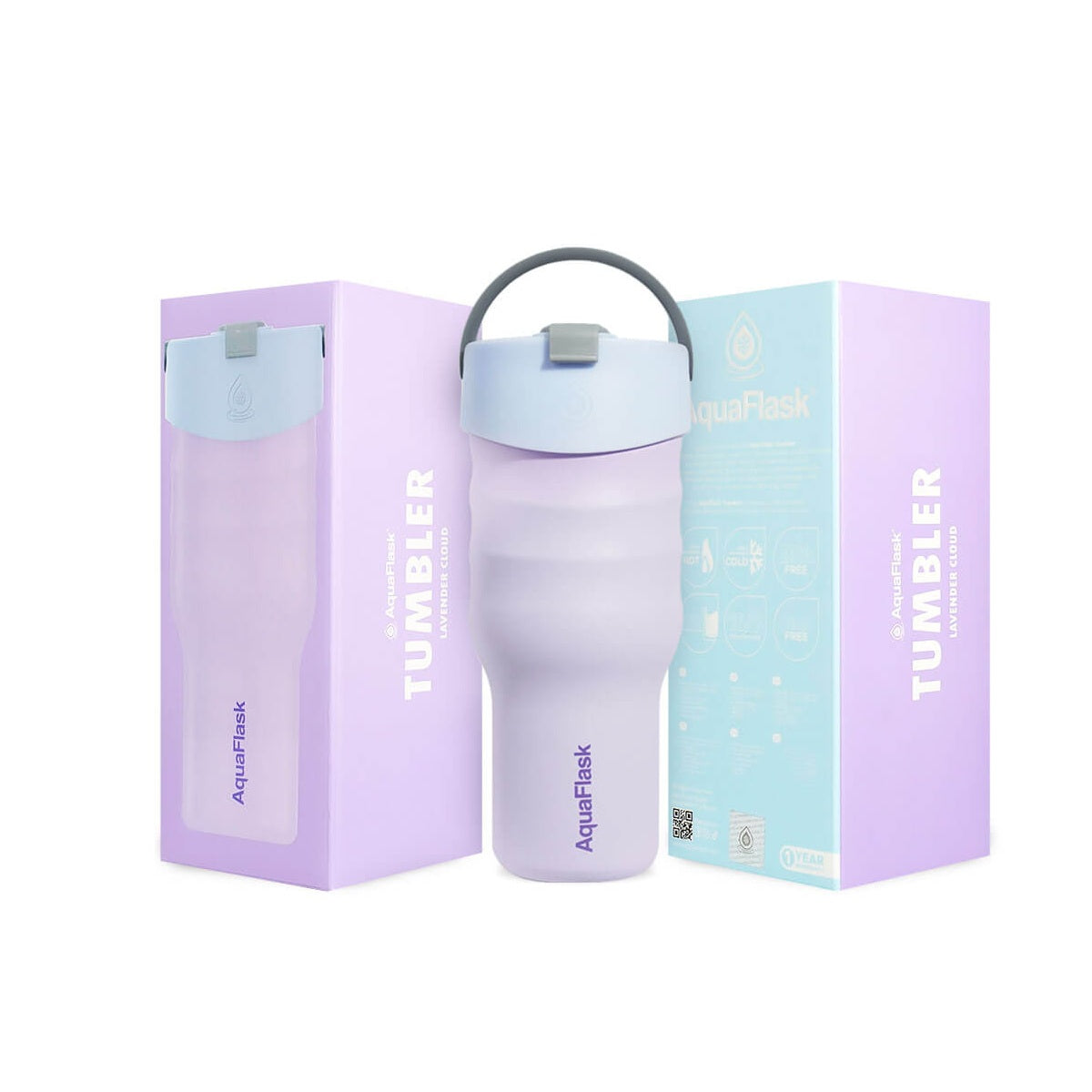 Gobelet Aqua Flask – Tasse de Voyage Isotherme en Acier Inoxydable 887ml (30 oz)