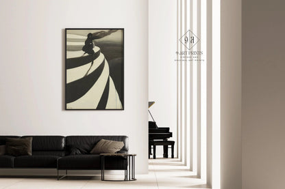 Léon Spilliaert "Vertigo" Impression d'Art : Décoration Murale Symboliste Dark Academia