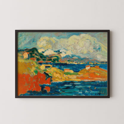 Louis Valtat - Bay at Anth√©or Giclee Print: Fauvist Landscape Art