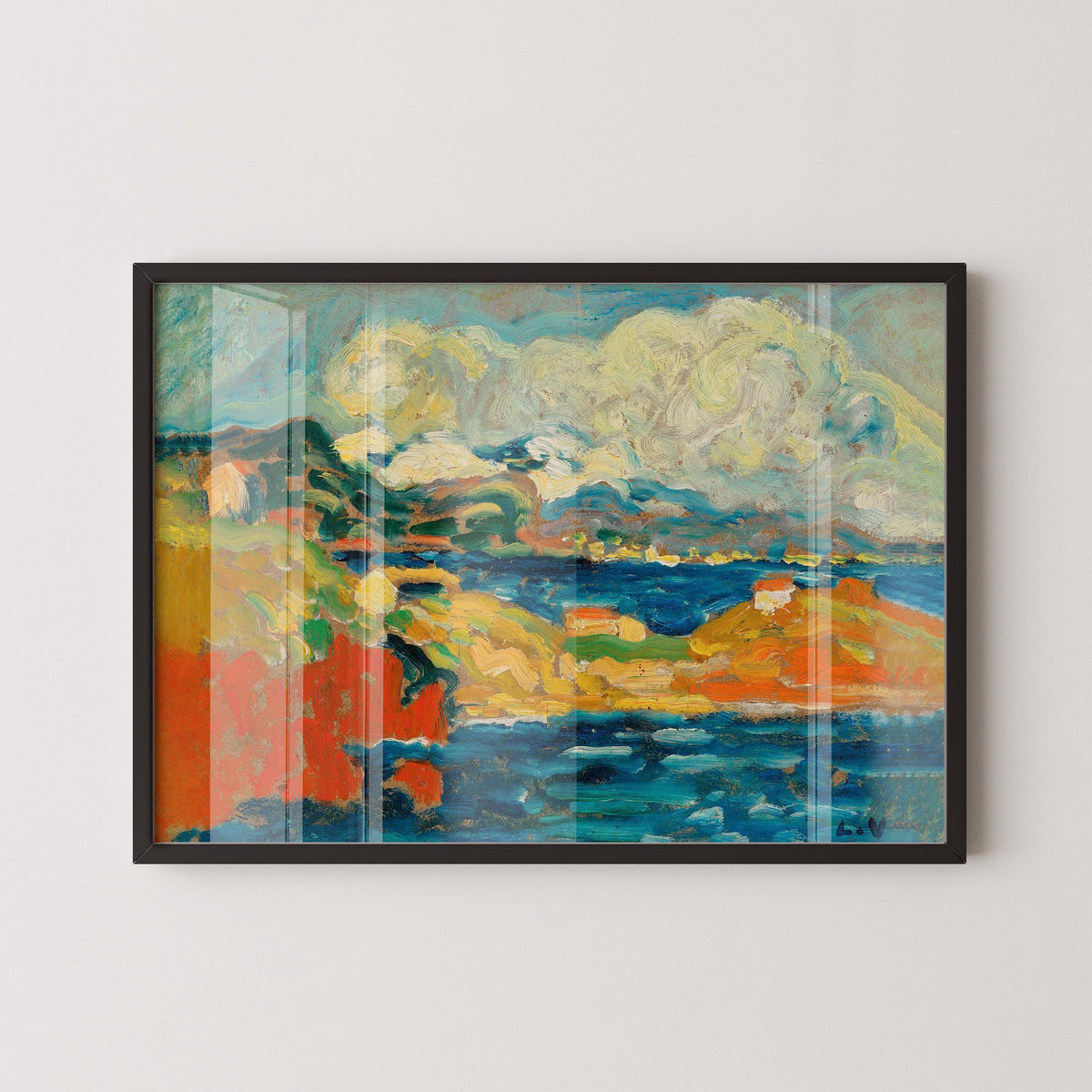 Louis Valtat - Bay at Anth√©or Giclee Print: Fauvist Landscape Art