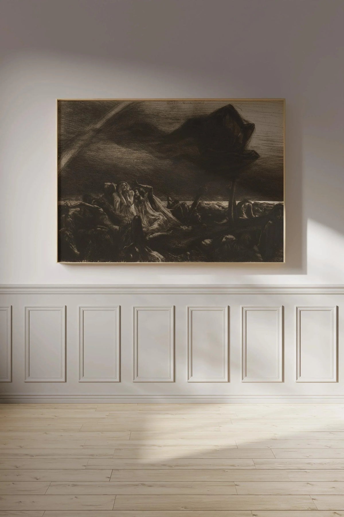 Marcel Roux Faucheuse Art Print: Symbolist Reaper Giclee