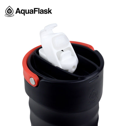 Gobelet Aqua Flask – Tasse de Voyage Isotherme en Acier Inoxydable 887ml (30 oz)