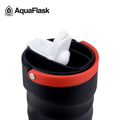 Gobelet Aqua Flask – Tasse de Voyage Isotherme en Acier Inoxydable 887ml (30 oz)