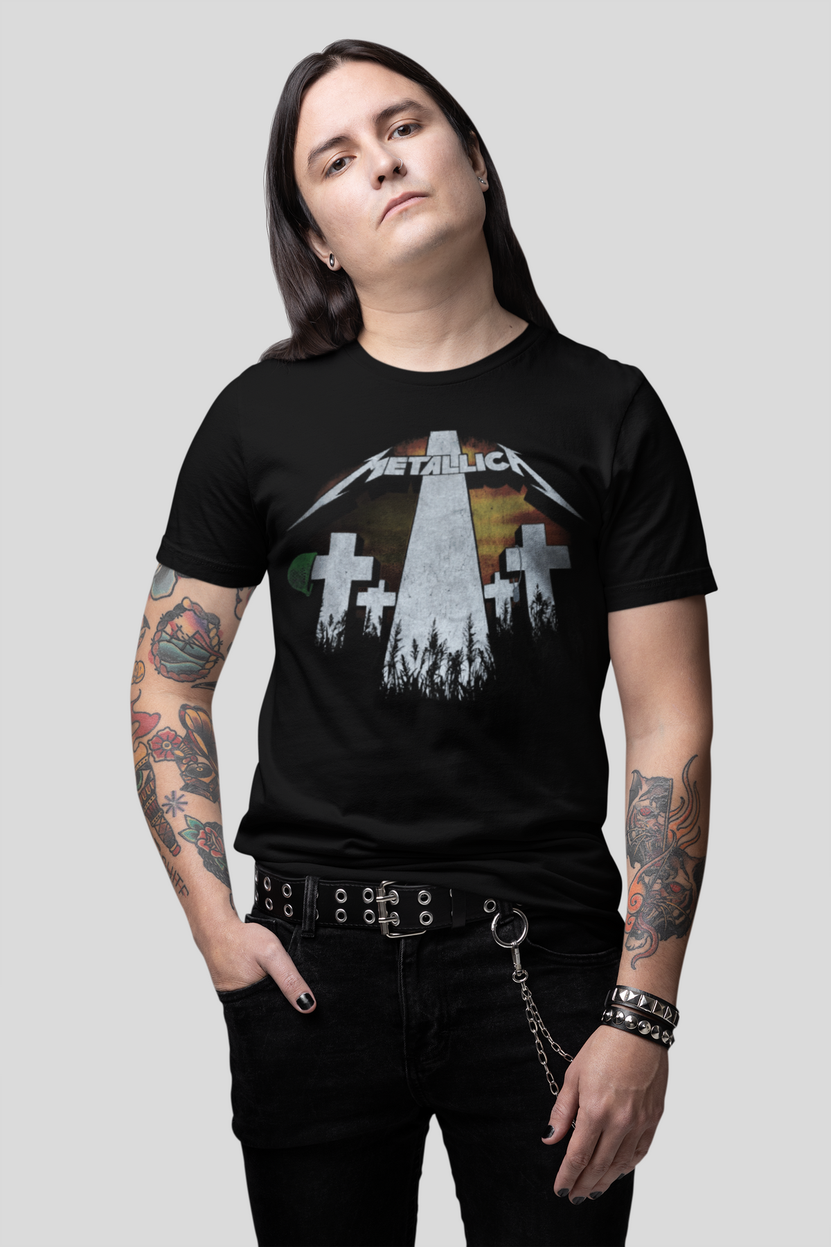Metallica - Master of Puppets Black T-Shirt