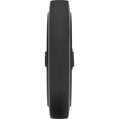 Roue en caoutchouc moulée, 254 mm (10 po) de diamètre x 50,8 mm (2 po) de largeur, capacité de 430 kg (948 lb)
