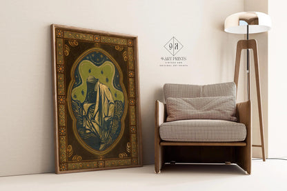 Richard Roland Holst 'Night' Giclee Print: Symbolist Art Nouveau