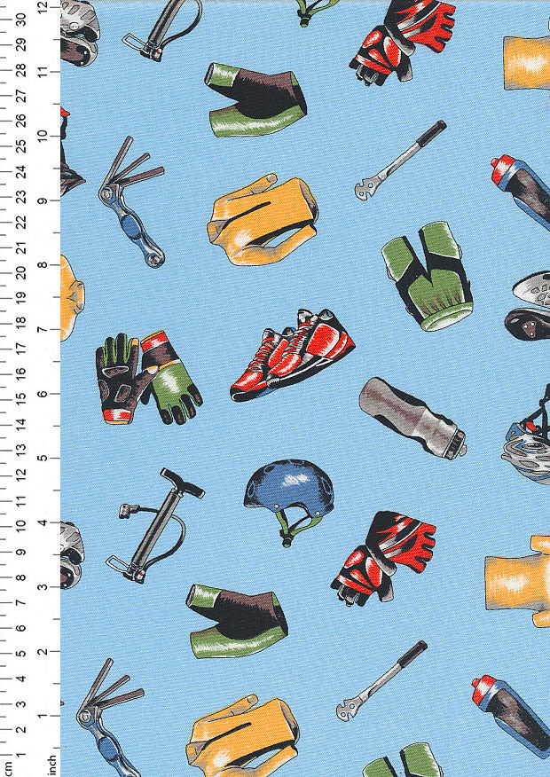 Nutex Fabrics- On Two Wheels- 80670-3