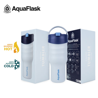 Gobelet Aqua Flask – Tasse de Voyage Isotherme en Acier Inoxydable 887ml (30 oz)