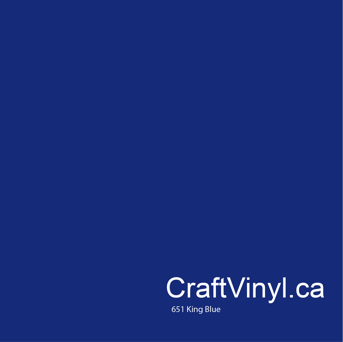 Oracal 651 Glossy King Blue Vinyl #049 sheets and rolls
