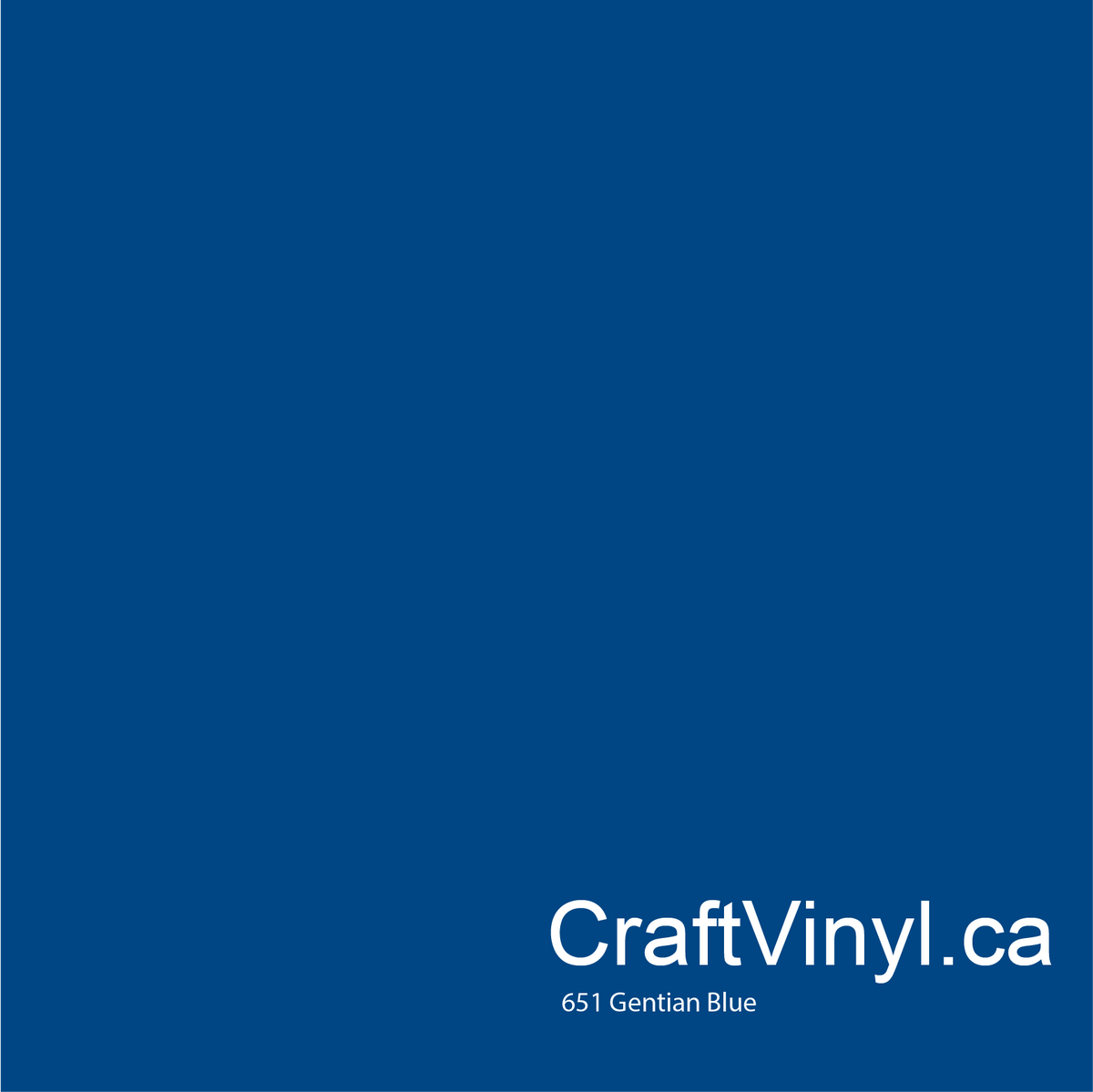 Oracal 651 Glossy Gentian Blue Vinyl #051 sheets and rolls