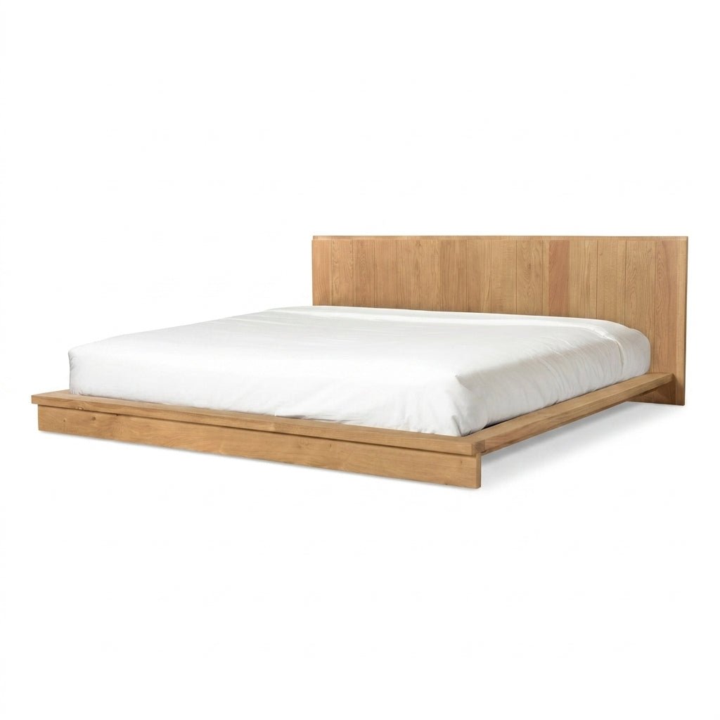 Parana Solid Wood Bed with Nightstands