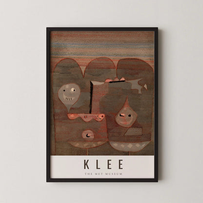 Paul Klee - Sacrifice barbare | Art abstrait moderne (Disponible encadré à la main ou non encadré)