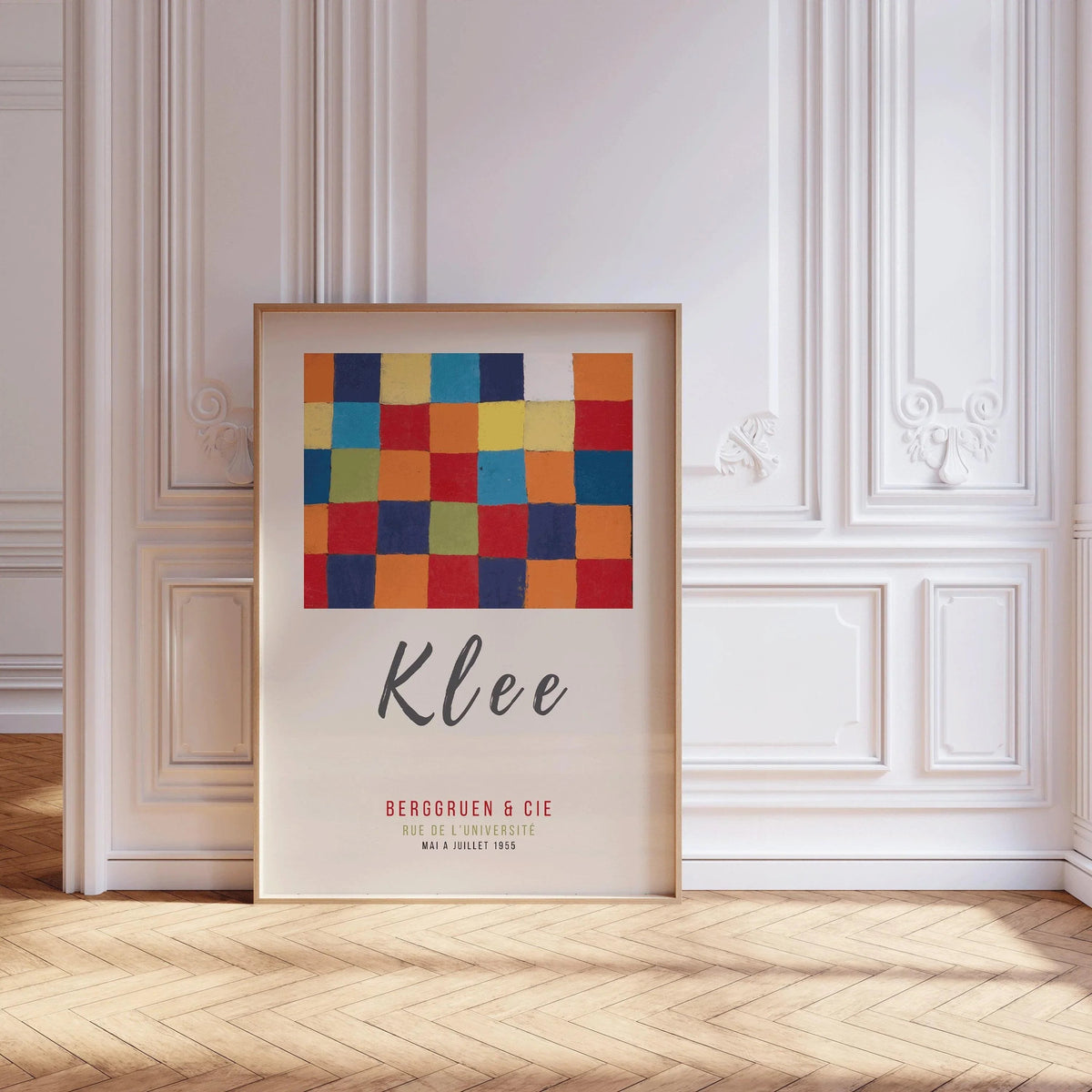 Paul Klee - Nuancier (1930) | Affiche d'exposition d'art moderne (disponible encadrée à la main ou sans cadre)