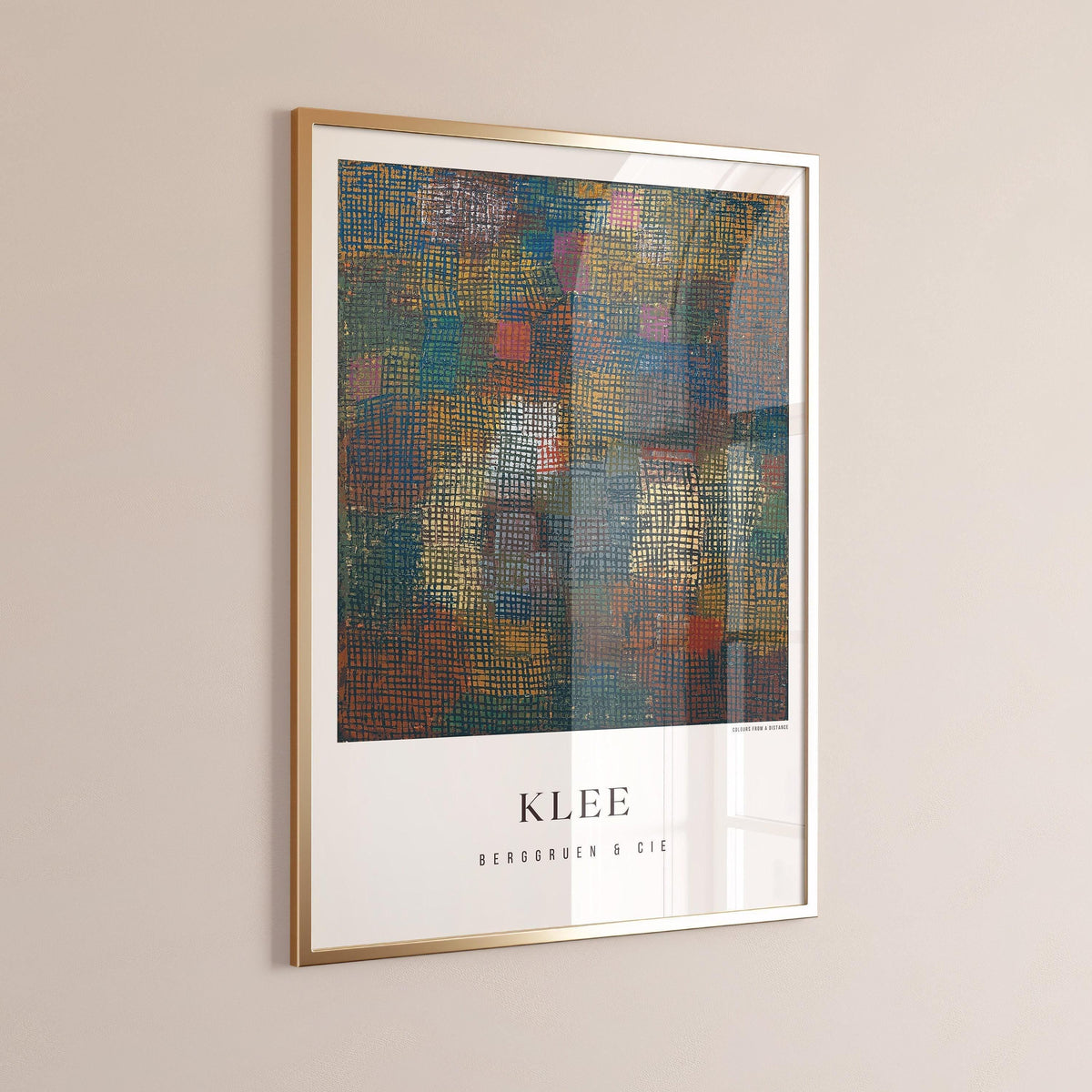 Paul Klee - Colours from a Distance | Modern Abstract Art (Available handframed or unframed)