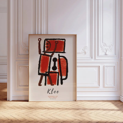 Paul Klee - Serrurier | Affiche d'exposition d'art moderne (disponible encadrée à la main ou sans cadre)