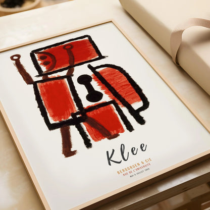 Paul Klee - Serrurier | Affiche d'exposition d'art moderne (disponible encadrée à la main ou sans cadre)