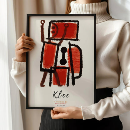 Paul Klee - Serrurier | Affiche d'exposition d'art moderne (disponible encadrée à la main ou sans cadre)