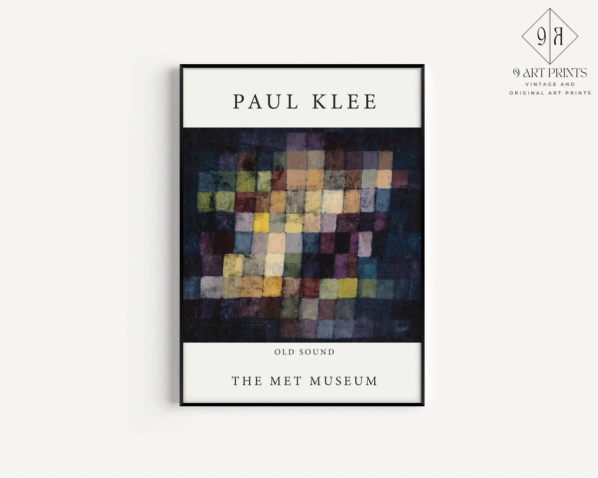 Paul Klee - Old Sound | Modern Art Exhibition Poster (available handframed or unframed)