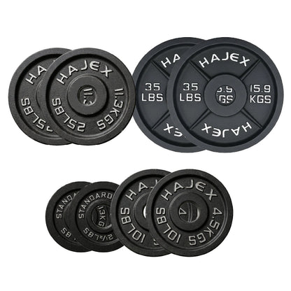 Lots de plaques de poids HAJEX